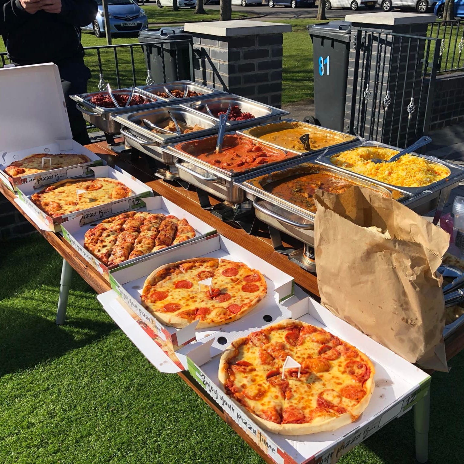 a lot of delicious pizzas Served at Wee Sunny’s in Dundee